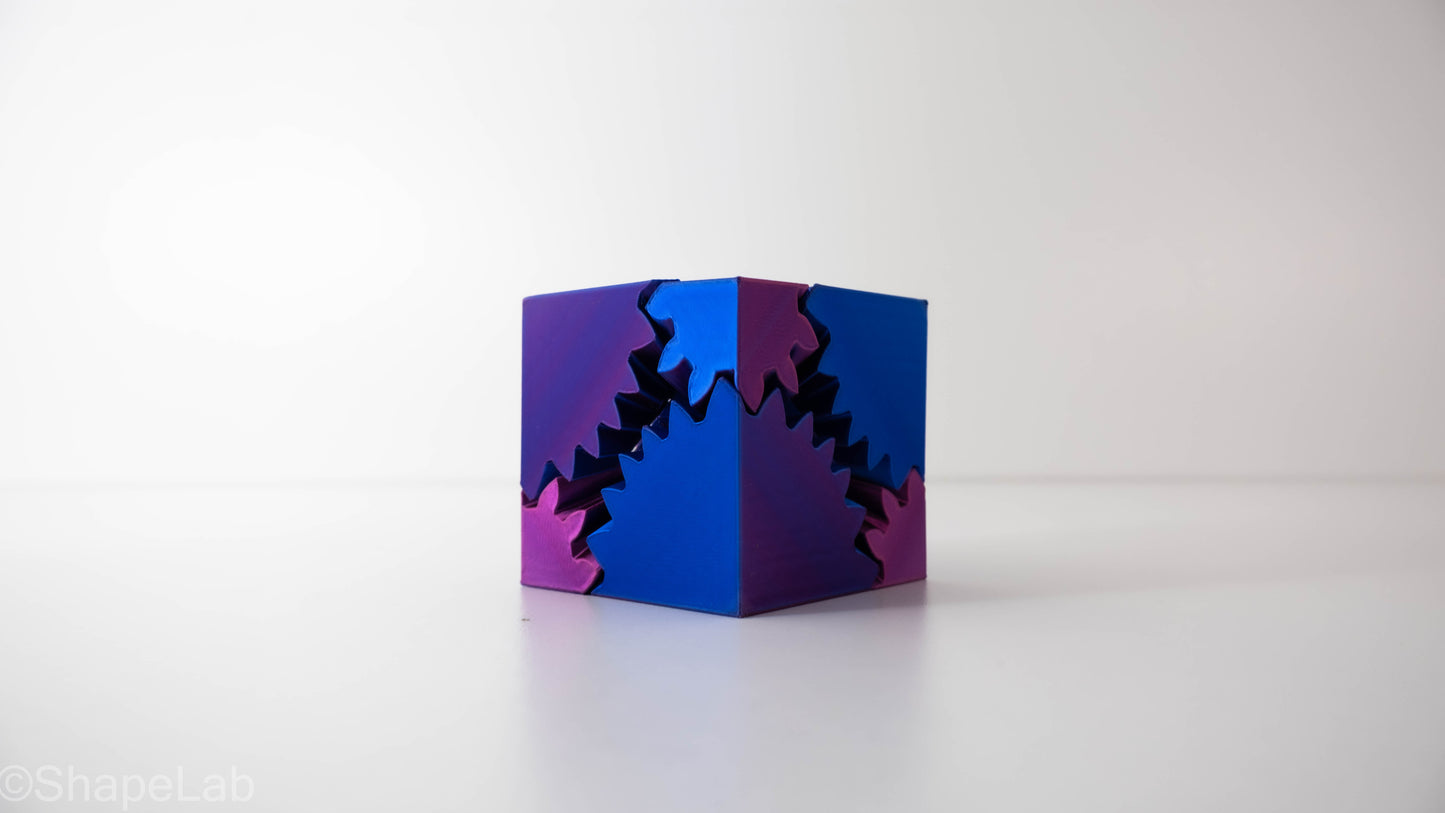 GearCube – Fidget Gear Cube 3D Imprimat