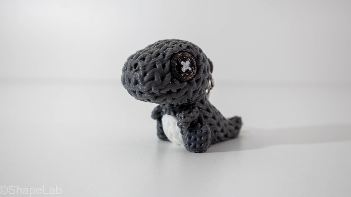 MiniRex Keychain – Breloc Dinozaur 3D Imprimat