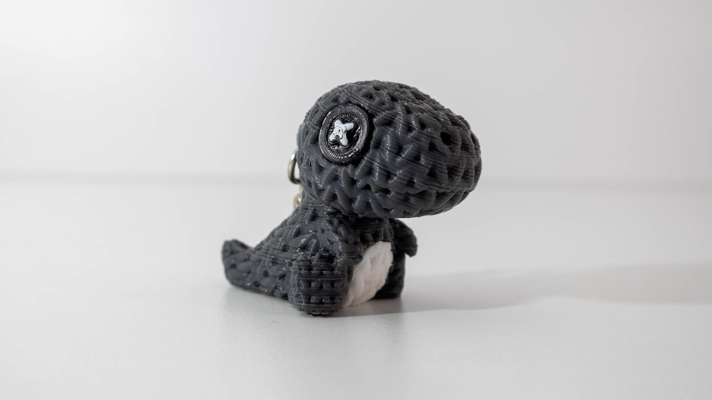 MiniRex Keychain – Breloc Dinozaur 3D Imprimat