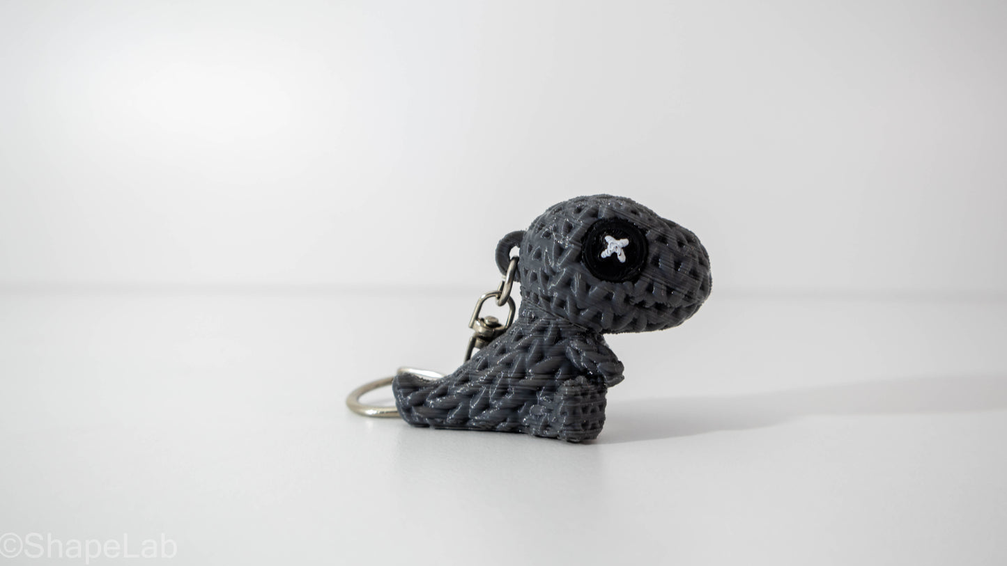 MiniRex Keychain – Breloc Dinozaur 3D Imprimat