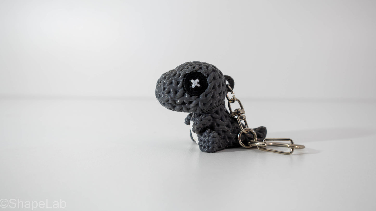 MiniRex Keychain – Breloc Dinozaur 3D Imprimat