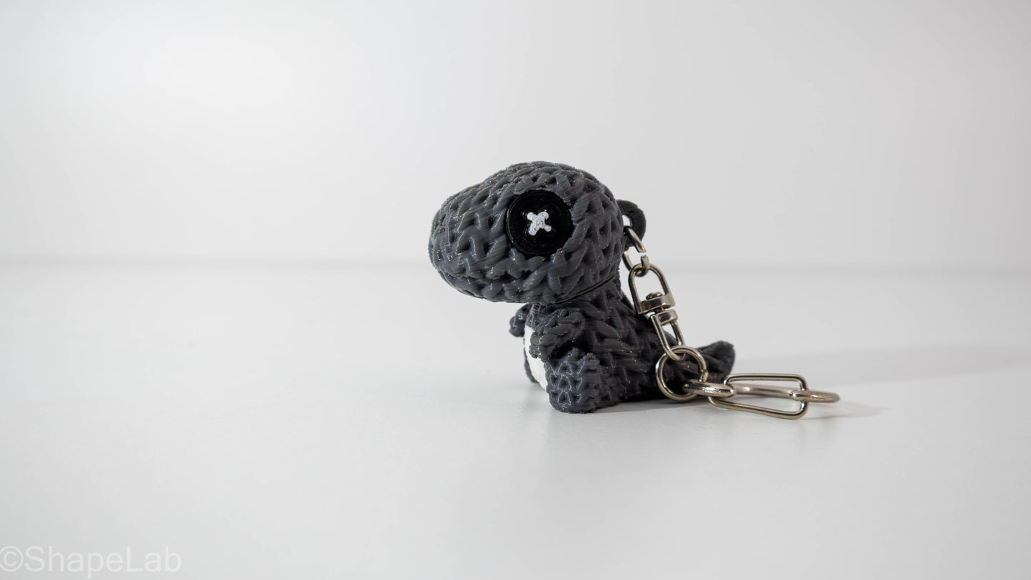MiniRex Keychain – Breloc Dinozaur 3D Imprimat
