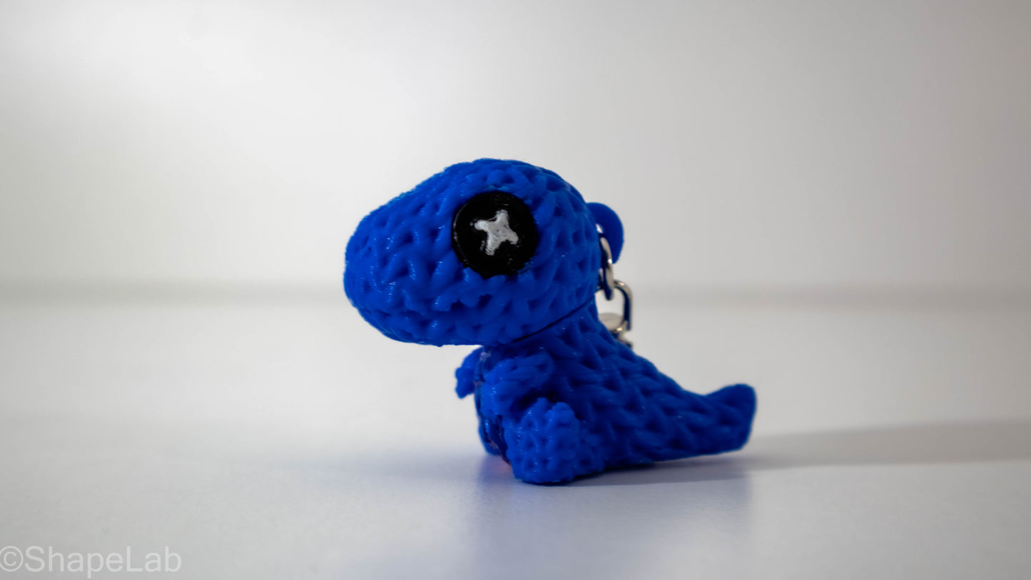 MiniRex Keychain – Breloc Dinozaur 3D Imprimat