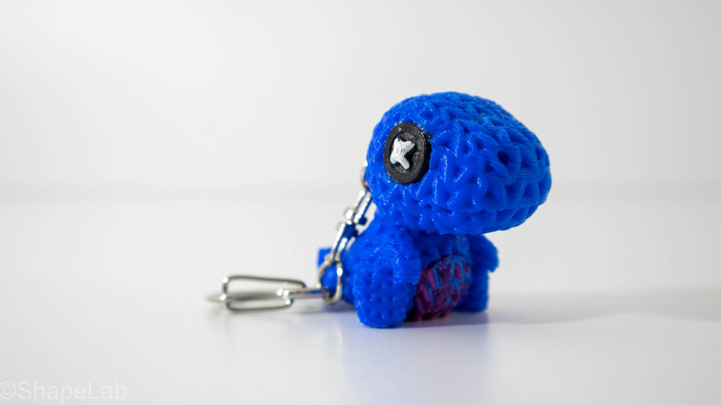 MiniRex Keychain – Breloc Dinozaur 3D Imprimat