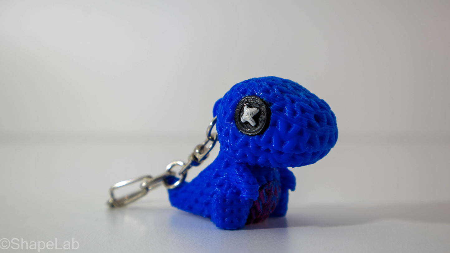 MiniRex Keychain – Breloc Dinozaur 3D Imprimat
