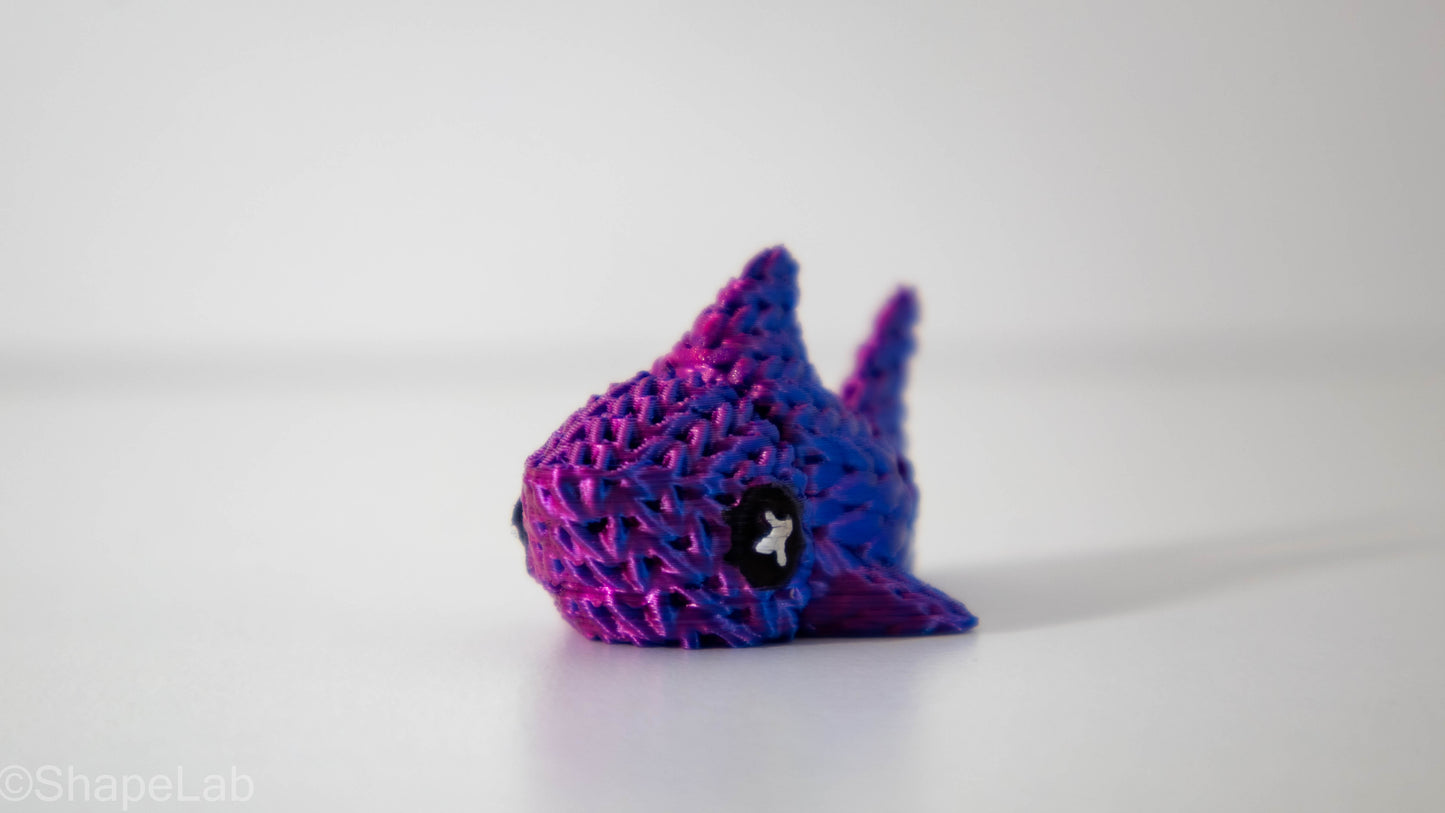 MiniJaws – Breloc Rechin Texturat 3D
