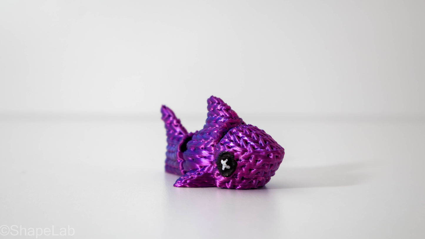 MiniJaws – Breloc Rechin Texturat 3D