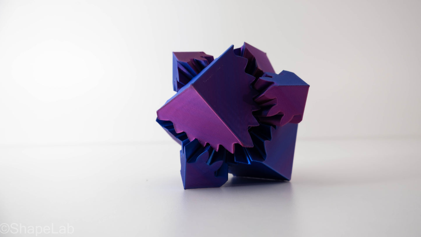 GearCube – Fidget Gear Cube 3D Imprimat