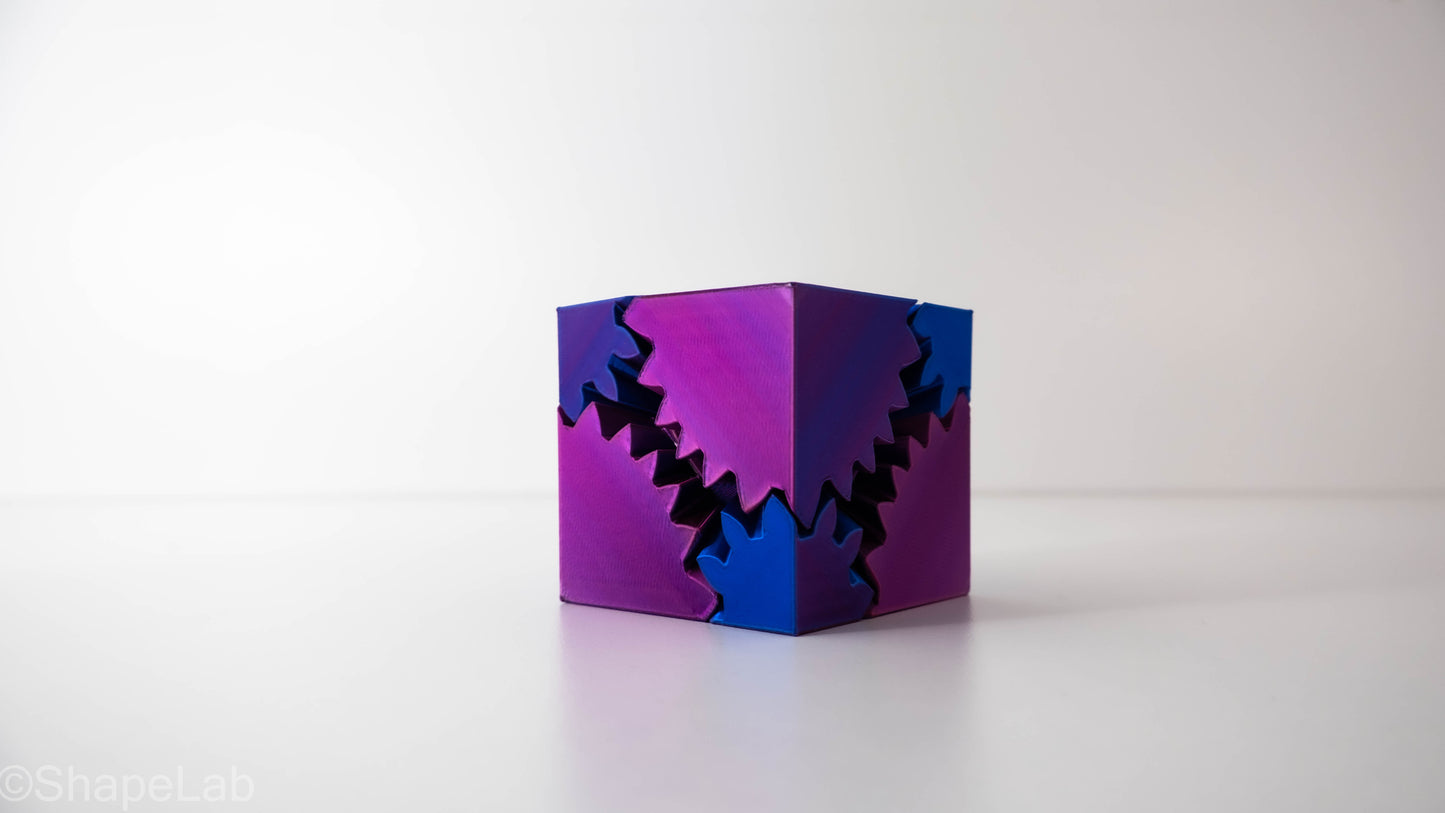 GearCube – Fidget Gear Cube 3D Imprimat