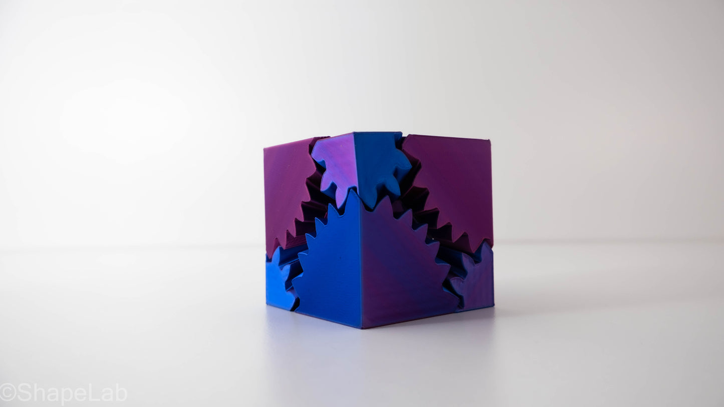 GearCube – Fidget Gear Cube 3D Imprimat