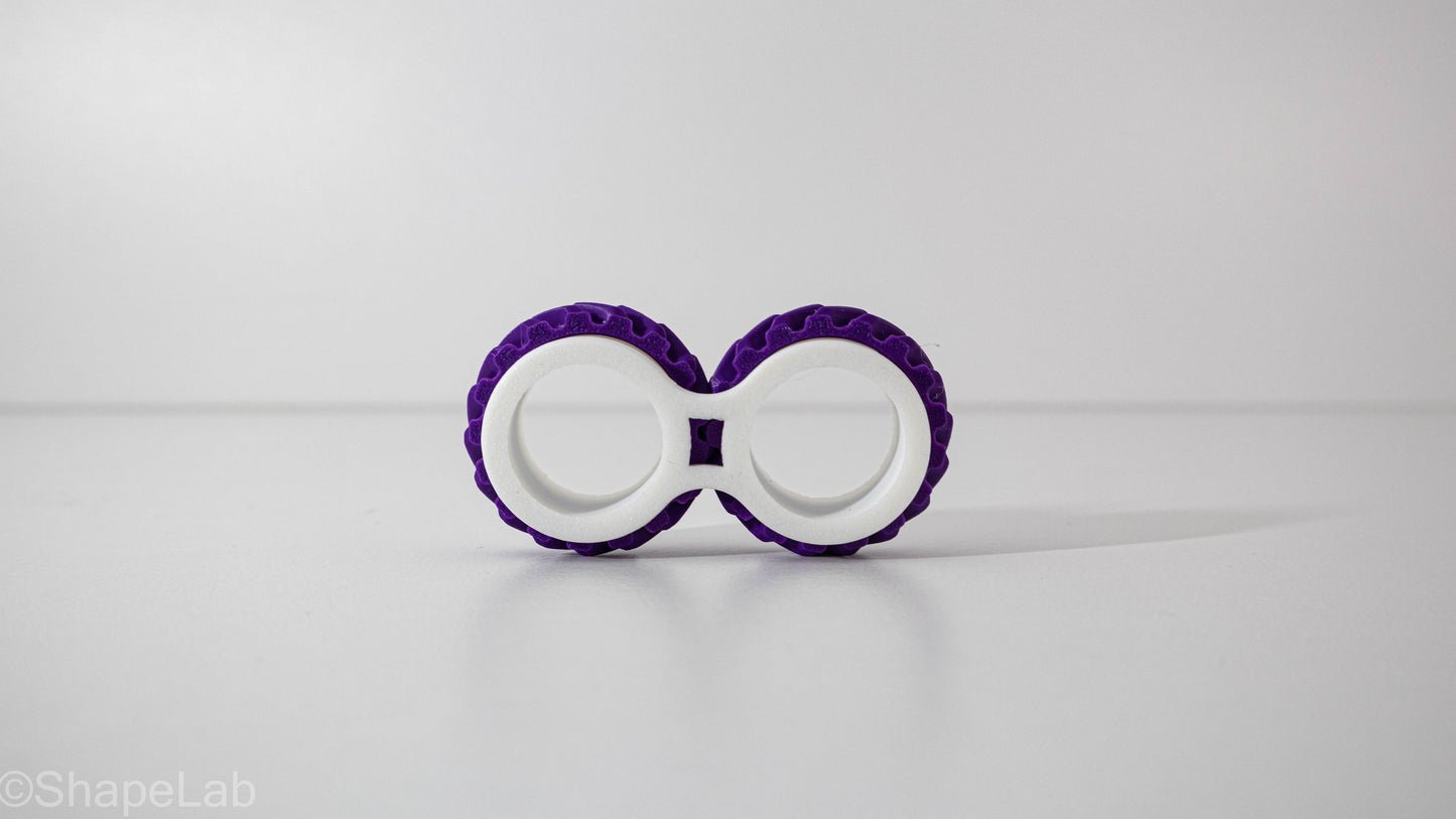 TwinGear – Fidget Gear Toy 3D Imprimat